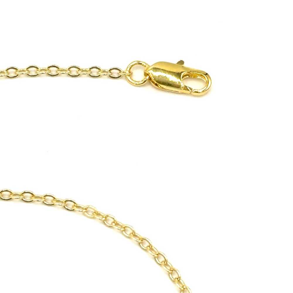 Hand Crafted Sunstone Heart Gold Necklace - Picture 8 of 9